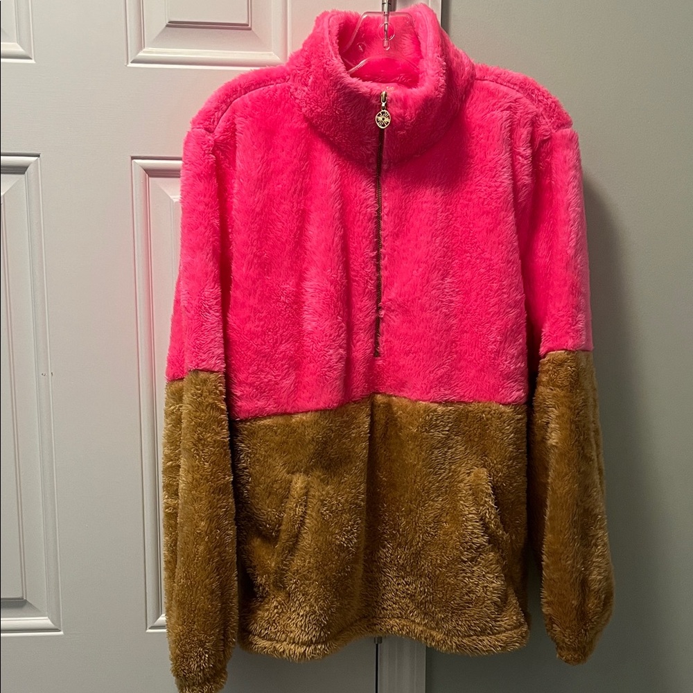 Lilly Pulitzer Sherpa Skipper Pullover